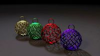 Christmas decoration ball | 3D