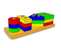 Stick constructor for kids | 3D