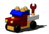 Car constructor for children | 3D