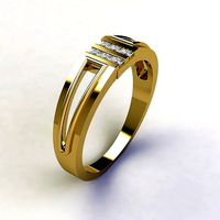 Woman Ring 3d Pring Model | 3D