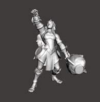 Cosmic Invoker Illaoi 3D Model | 3D