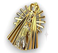 Nossa senhora aparecida Lady of the Apparition Stl 3D print | 3D