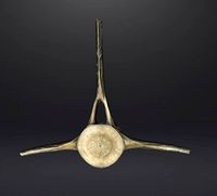 Vertebra de mamifero marino recogida en la playa | 3D