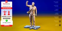 Volodymyr Zelenskyy 3D Printing Figurine | Assembly