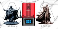 Creality Resin 3D Printer + Sauron + Nazgul