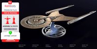 USS Discovery NCC-1031 3D Printing Model | Assembly