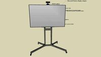 Mobile Presentation Cart complete
