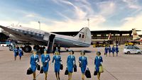 ALITALIA 1962-1968: CURTISS C-46 COMMANDO (1960 LIVERY)