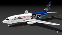 Delta Express 737-232/Adv 'Cartoon Network/The Powerpuff Girls' (2001)