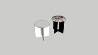 Androgyne Side Table - Danielle Siggerud