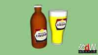 Molson Canadian beer