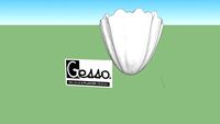 Applique 36A COQUILLAGE GESSO - Wall lamp 36A SeaShell GESSO