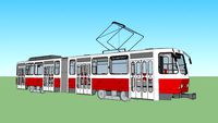 KT4 CKD Tatra kurzer Gelenktriebwagen - CKD tram