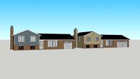 Split level house (1970s suburban, Paulwall base)