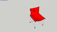 Silla Plegable con logo de Tecate