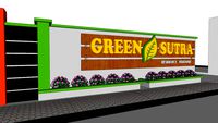 Rancangan Huruf Timbul Green Sutra Residence