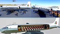 ALITALIA 1950-1952: Douglas DC-3 & DC-4 and Sorelle FONTANA UNIFORM (1950-1959)