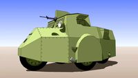 Vespa-Caproni Armored Car (1942:Italy)