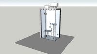 STENAL Steamshower Corner 80x120