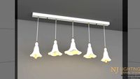 Grace 5 Mix Pendant light Nj Lighting(v-ray)
