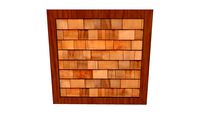 Cedar Shingles wall feature