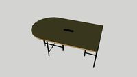 DESKER_DSTC1710R_GGFK(ROUND BIG TABLE BRIDGE POWER OUTLET_1700*D1000)