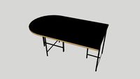 DESKER_DSTA1710R_FKFK(ROUND BIG TABLE BRIDGE_1700*D1000)