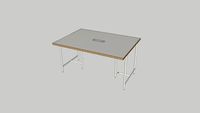 DESKER_DSTC1410_WWWW(BIG TABLE BRIDGE POWER OUTLET_1400*D1000)