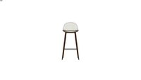 199907 - CLYDE BUSINESS - Chaise de bar professionnelle style scandinave blanche