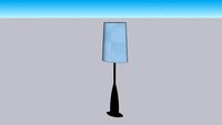 Luxdeco_Madame butterfly floor lamp