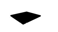 Cupboard top panel 400x400 (antr.)