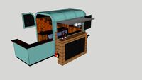 Final bar concept horse box wedding bar