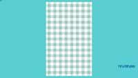 PLAYMAT RETANGULAR VICHY VERDE MANTRA - MIMOO TOYS