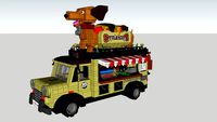 LOZ Mini Hot Dog Van
