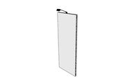 Standard frame FW60 1000x2500 mm incl Spotlight Led FW60