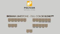 INDIANA LIMESTONE ‐ FULL COLOR BLEND - Polycor Paver Layout Designs - Natural Stone