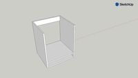 Korpus für Backofen 60cm