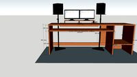 Bureau audio Guillaume rainures