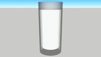 glas milch