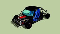 Tube chassis Drift car V2.0