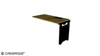 Mesa de Trabalho Plataforma Simples c/ Pé Trapezoidal - 1200x600 - CE
