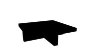 Linteloo Lowtide Coffeetable 120x120 by Roderick Vos