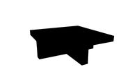 Linteloo Lowtide Coffeetable 100x100 by Roderick Vos