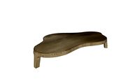 Linteloo Isola Coffeetable (Large - White Wash) by Roderick Vos