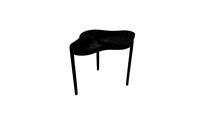 Linteloo Isola Sidetable (Anthracite) by Roderick Vos