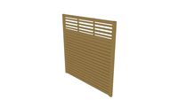 Sichtschutzzaun Holz Garten