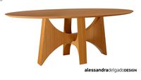 Mesa de Jantar Planalto Oval