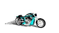 2006 Harley Davidson VRXSE & Wheelie Bar