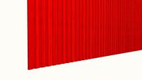 PAINEL RIPADO VERMELHO CLARO