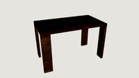 Dining Table CB2 Blox 63 in
